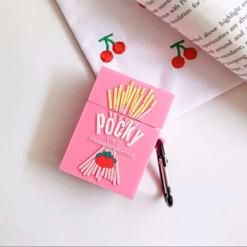 Strawberry Pocky AirPods Case